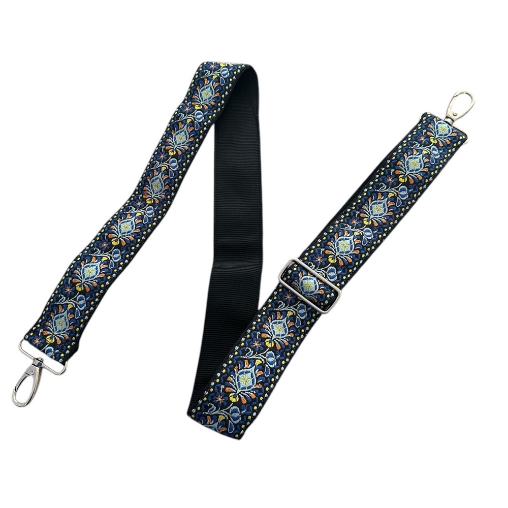 Embroidered Double Thick Camera Strap Bag Strap Fully Adjustable EUC
